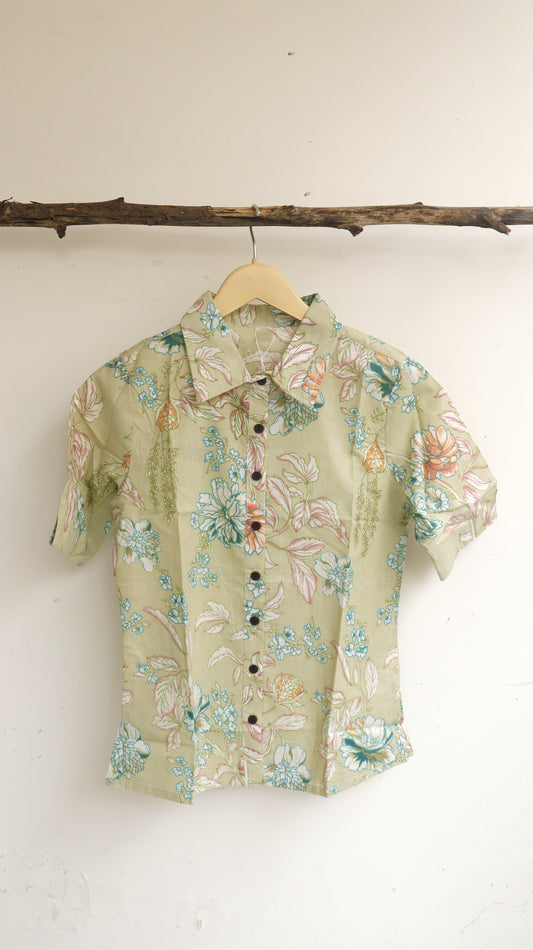 The Pista Floral Shirt