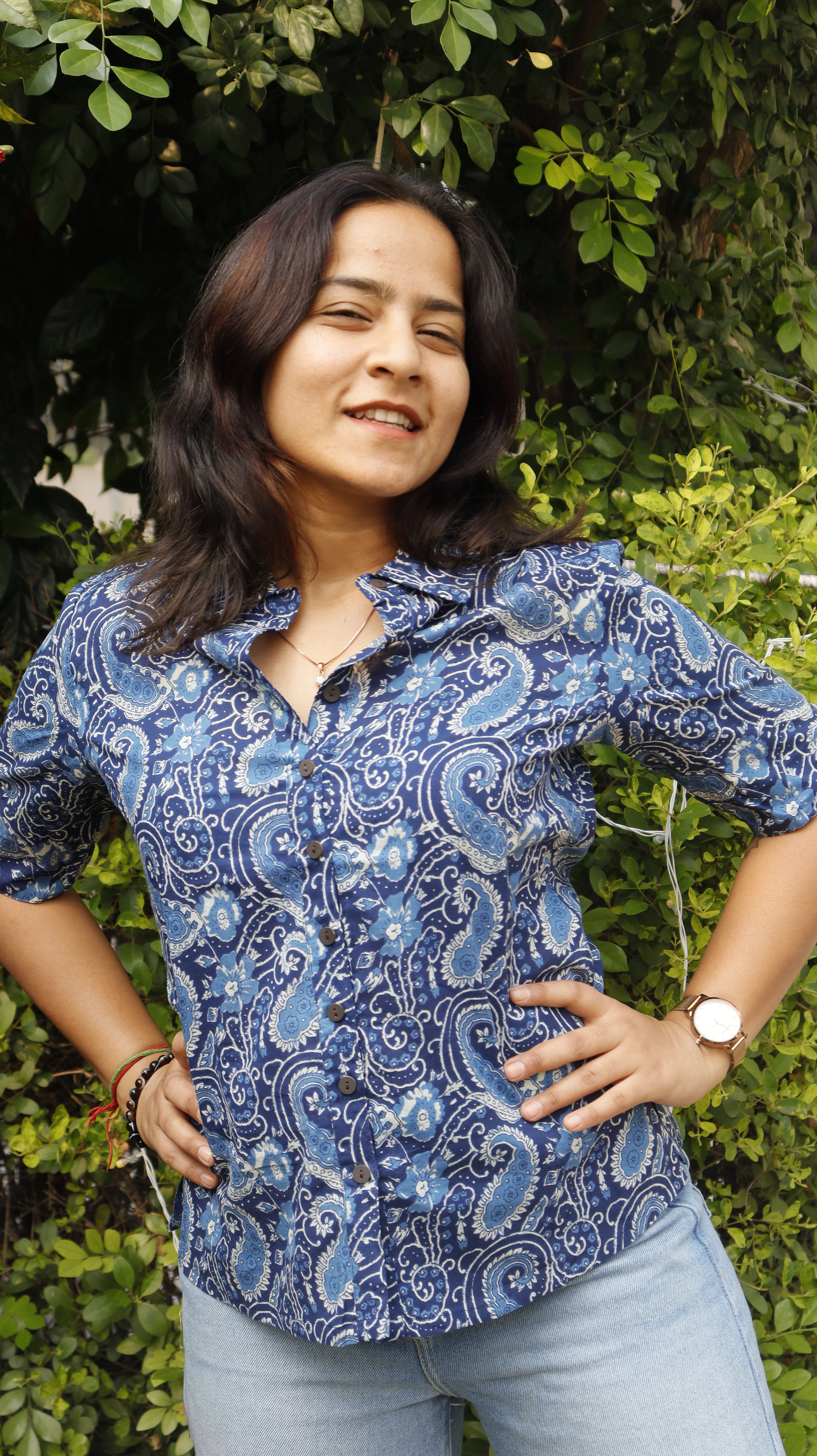 The Deep Indigo Shirt