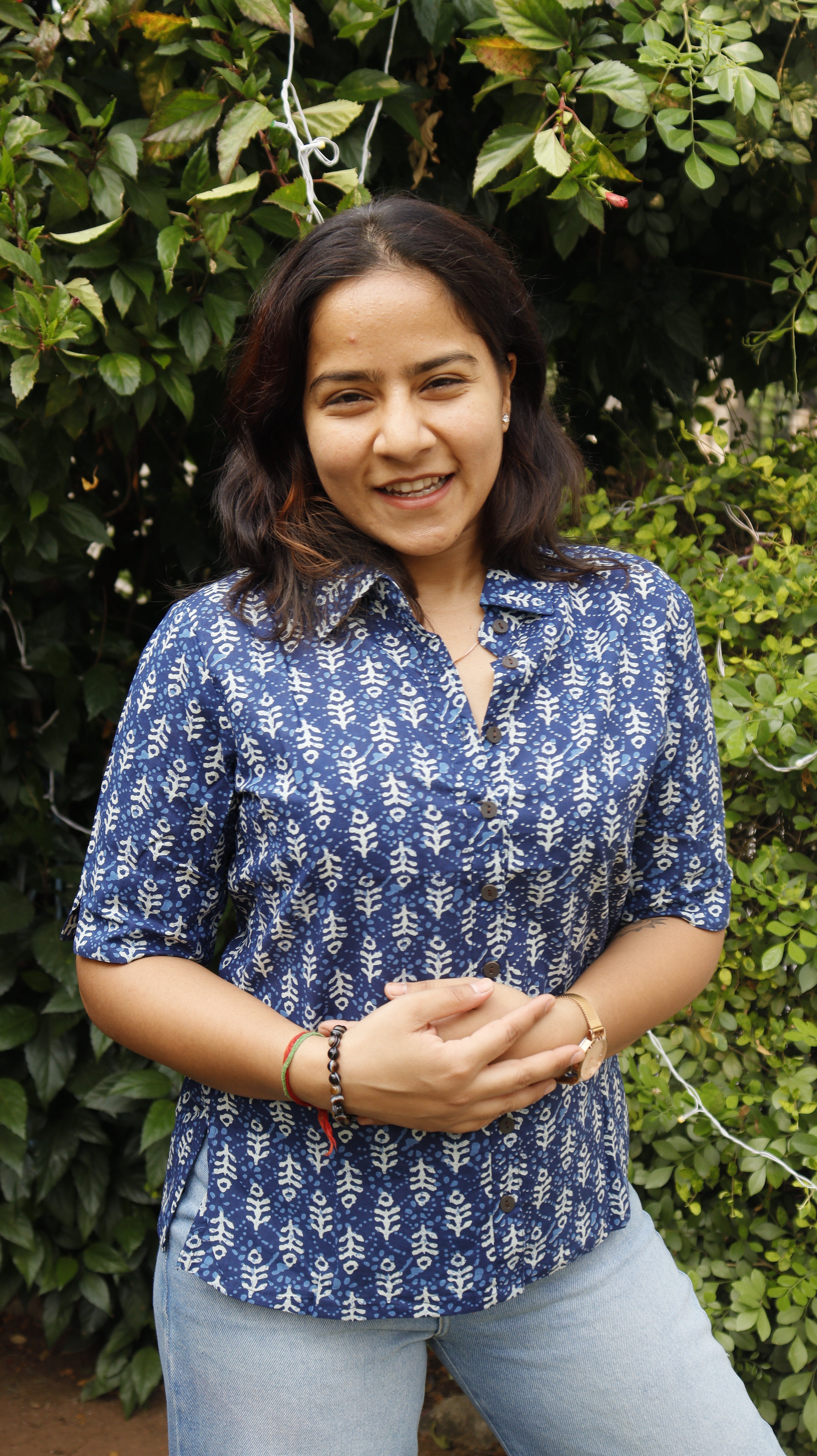 Indigo Buti Shirt