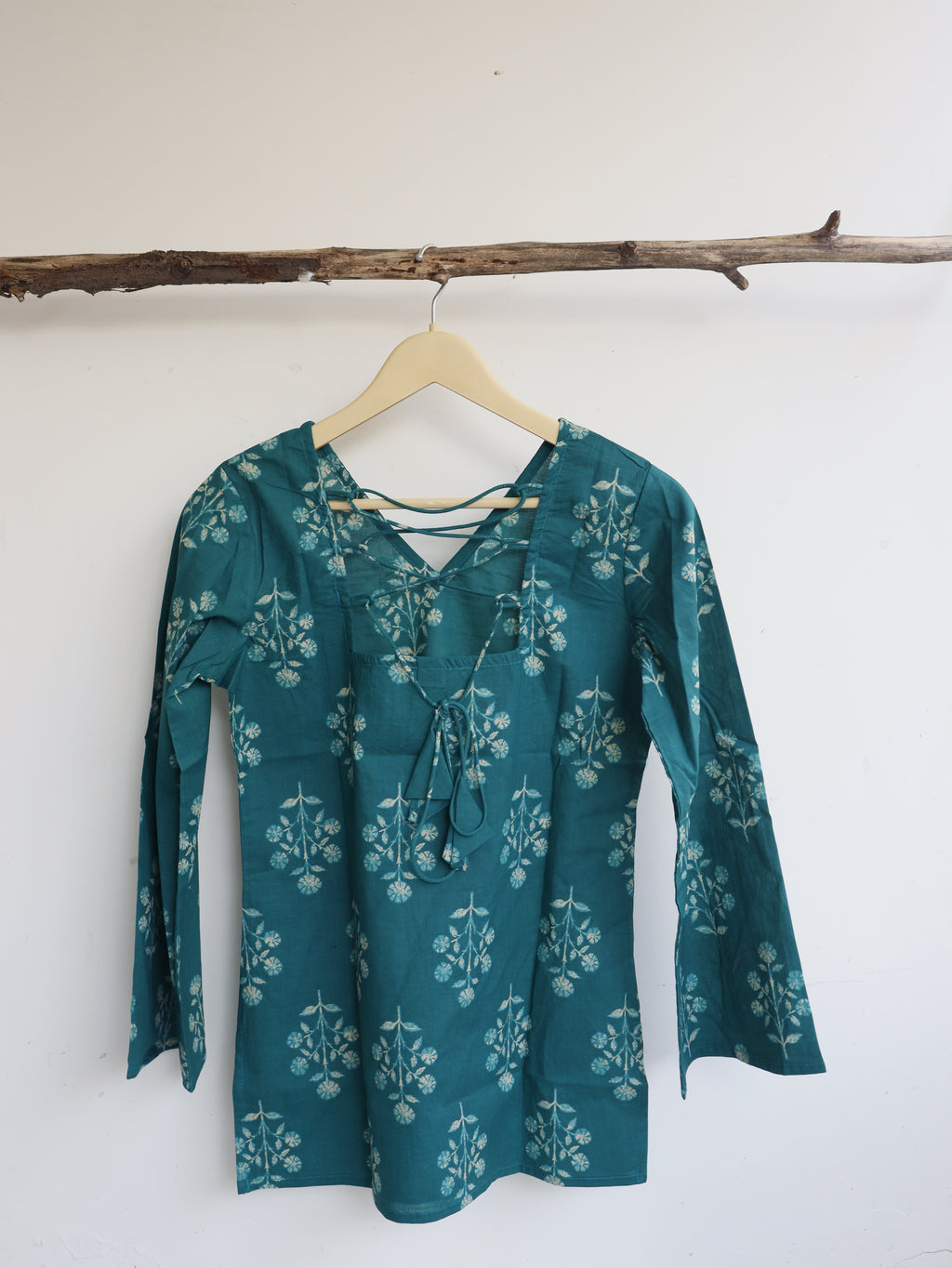 Emerald Blue Kurti