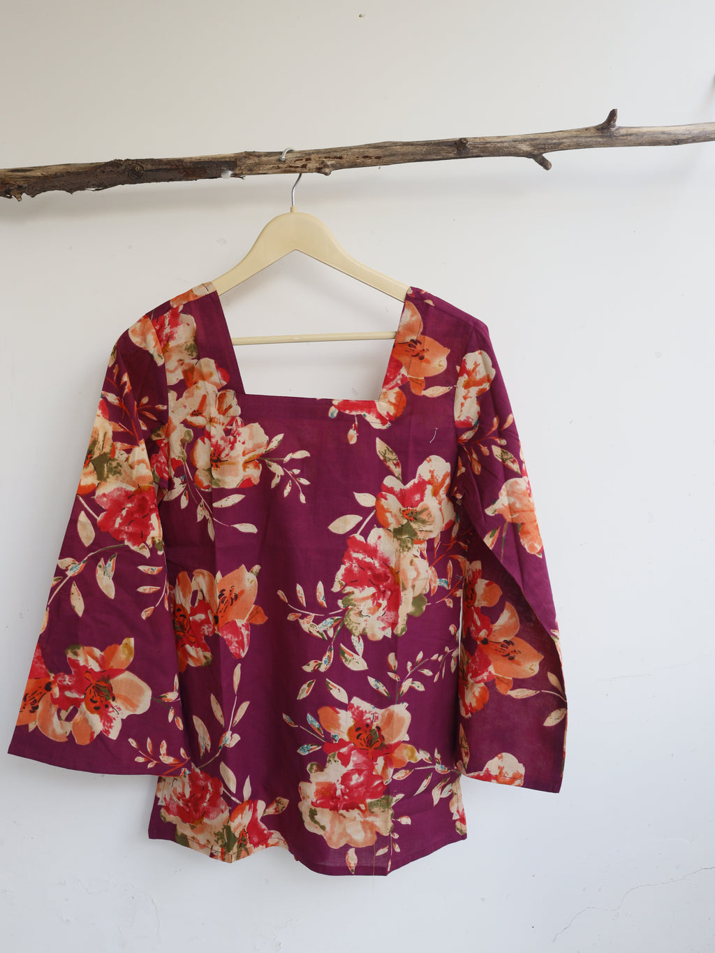Plum Garden Kurti
