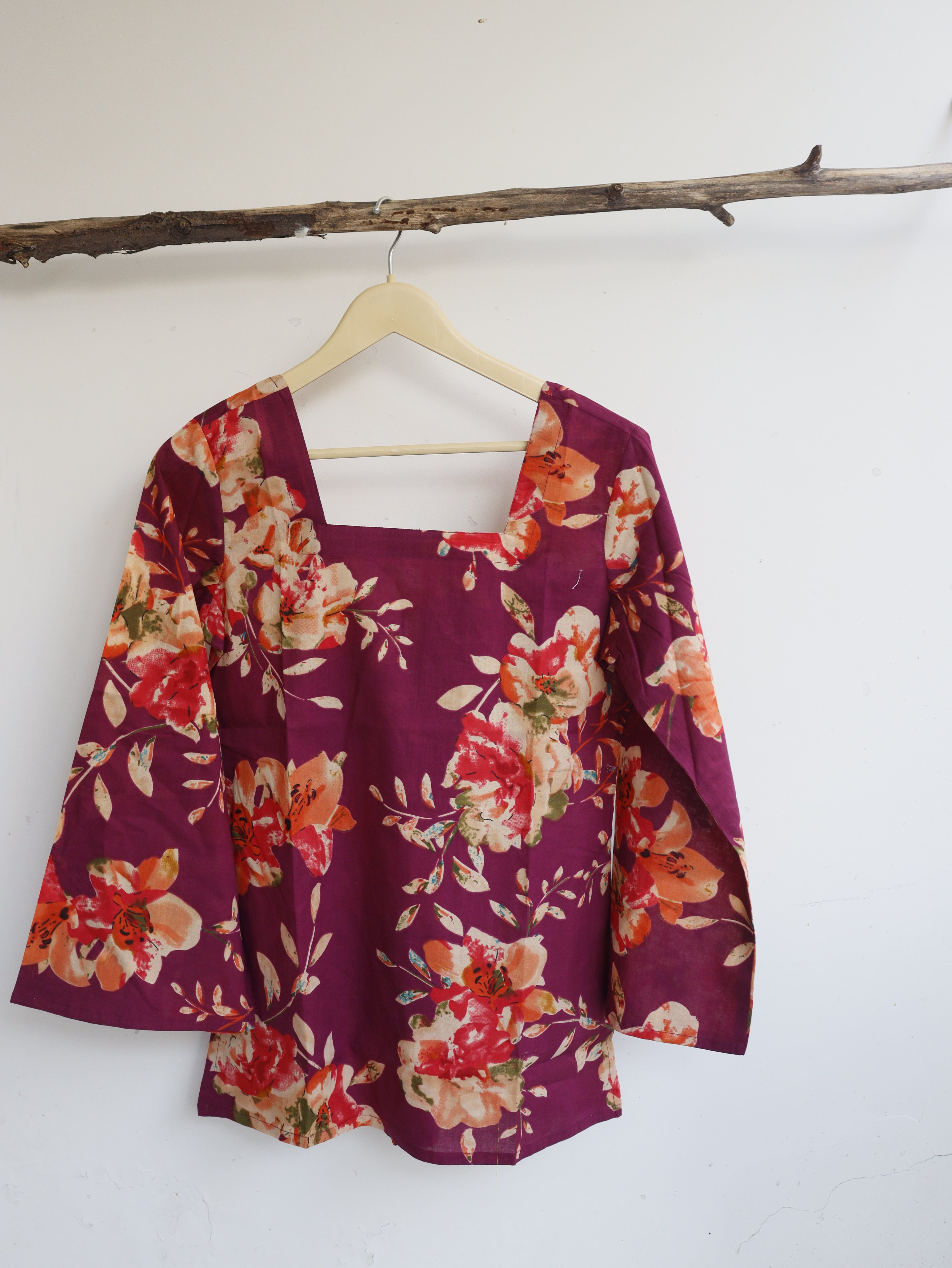 Plum Garden Kurti