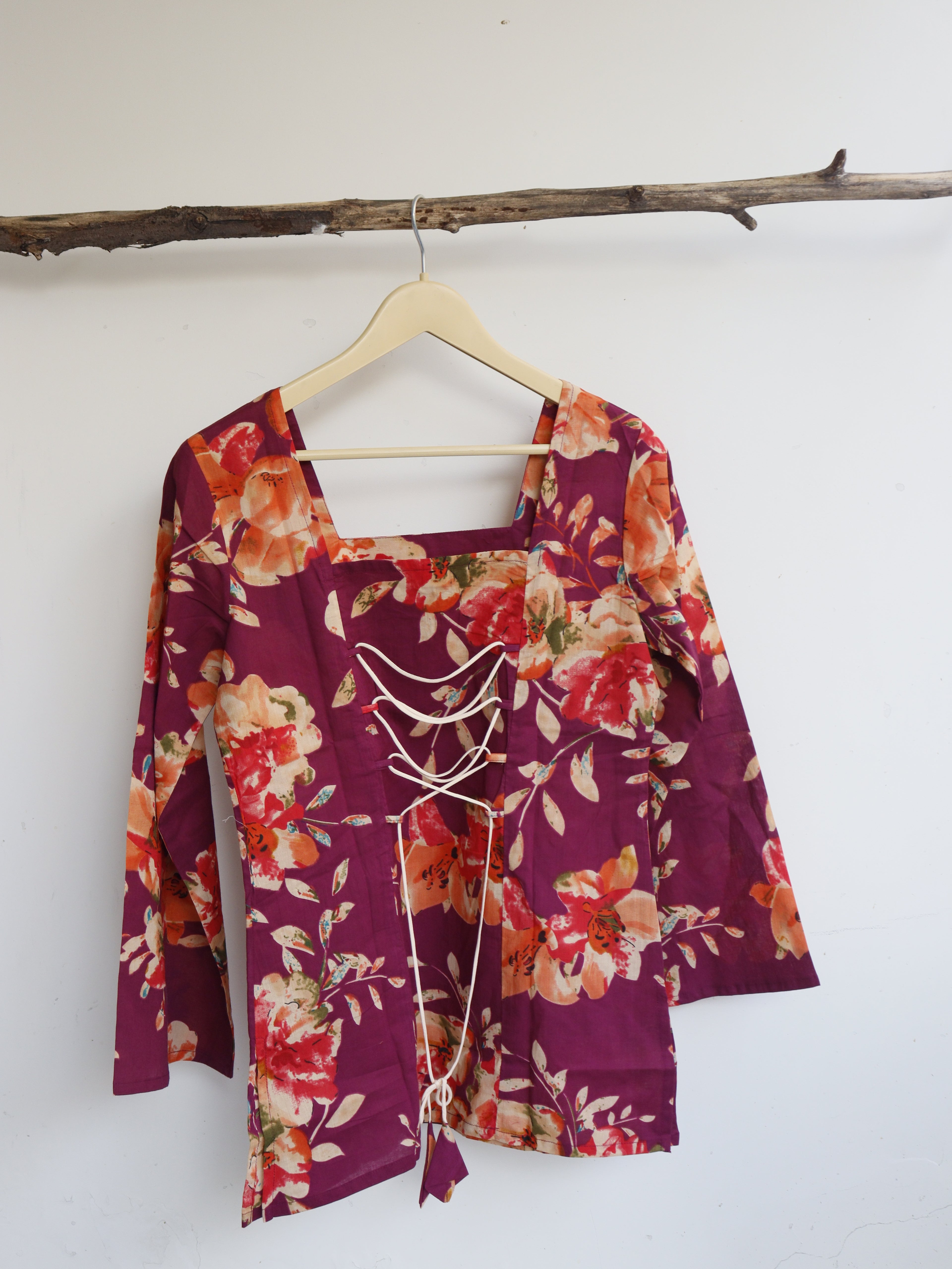 Plum Garden Kurti