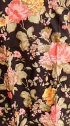 Black Floral Kurti