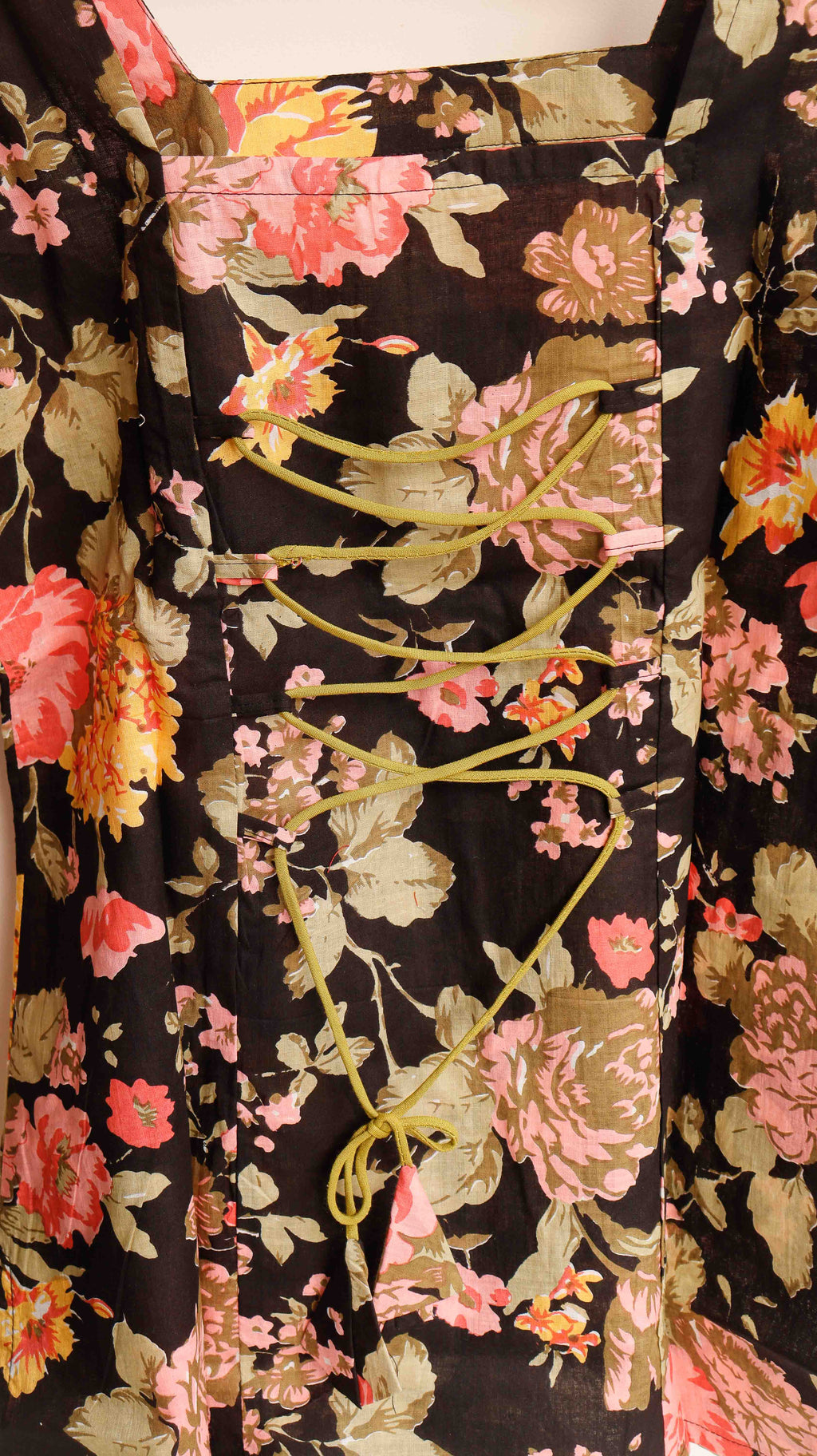 Black Floral Kurti