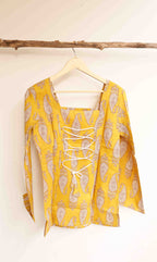 Sunlit Paisley Kurti