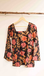 Midnight Floral Kurti