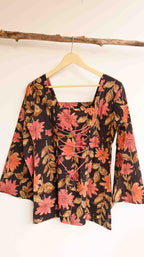 Midnight Floral Kurti