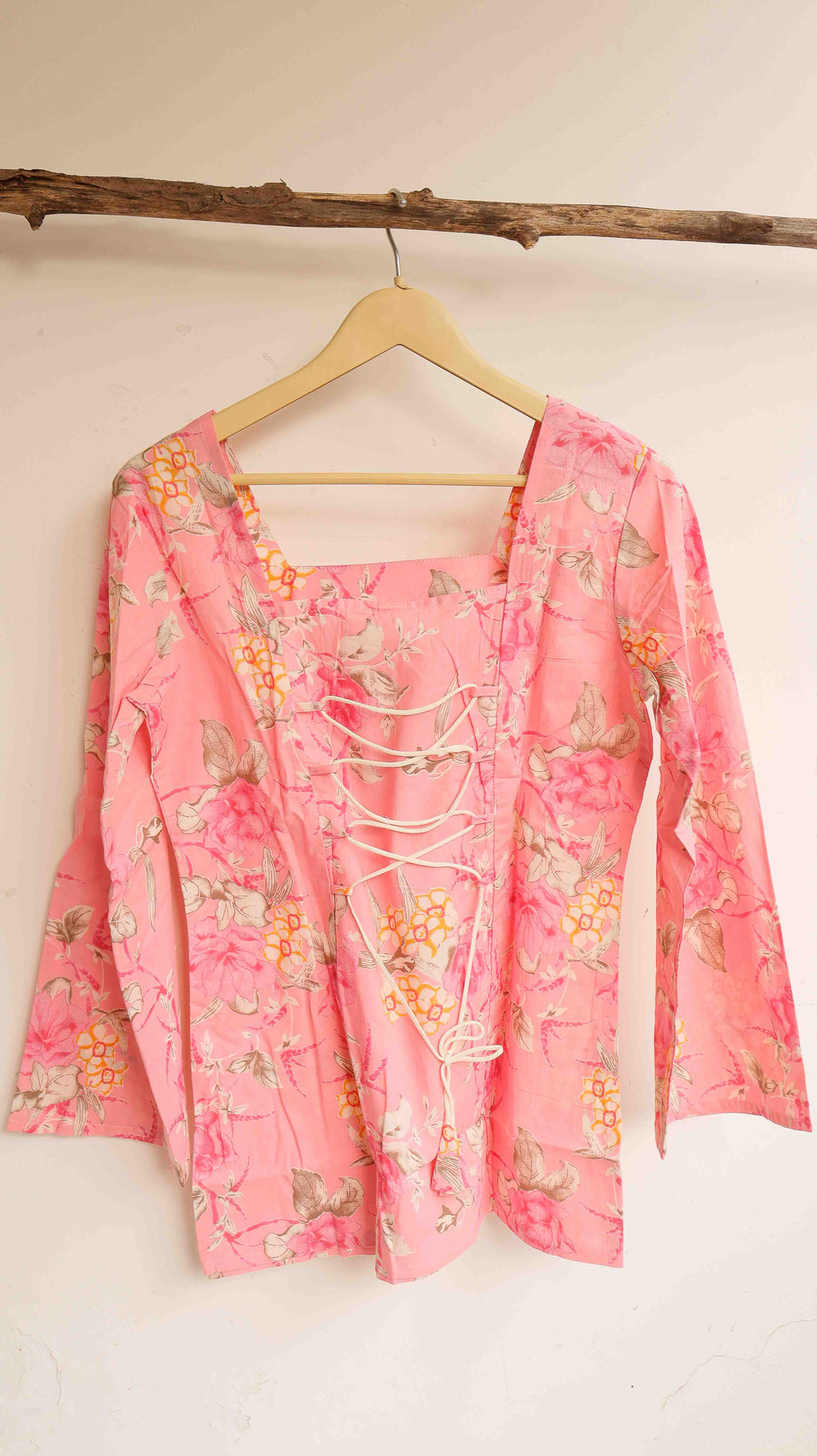 Pink Garden Kurti