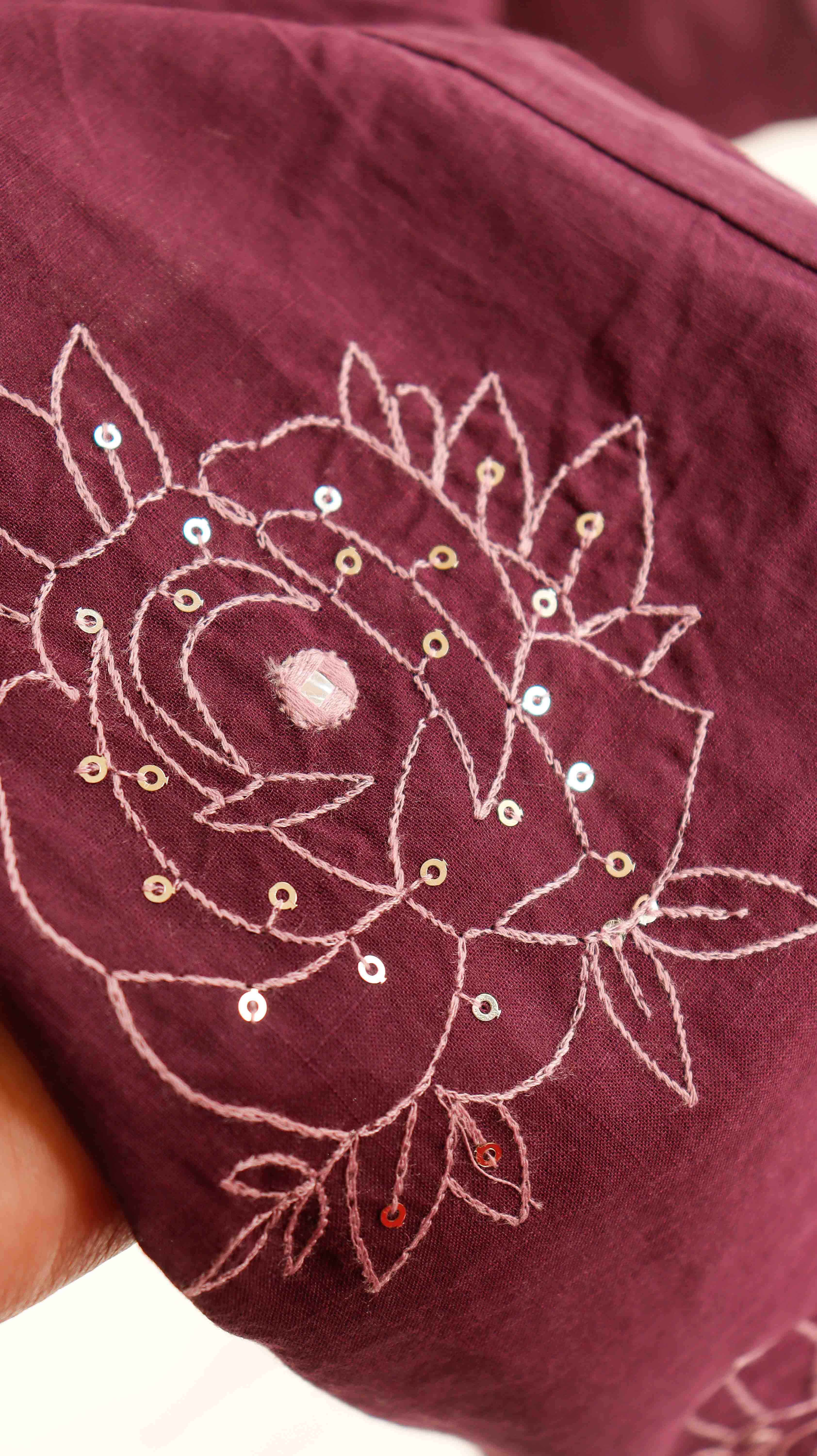 Floral Embroidered Top