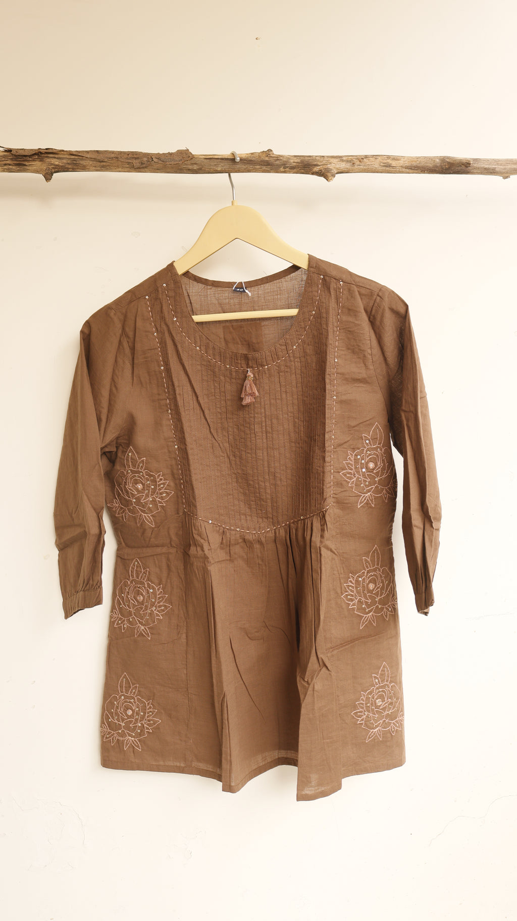 Floral Embroidered Top