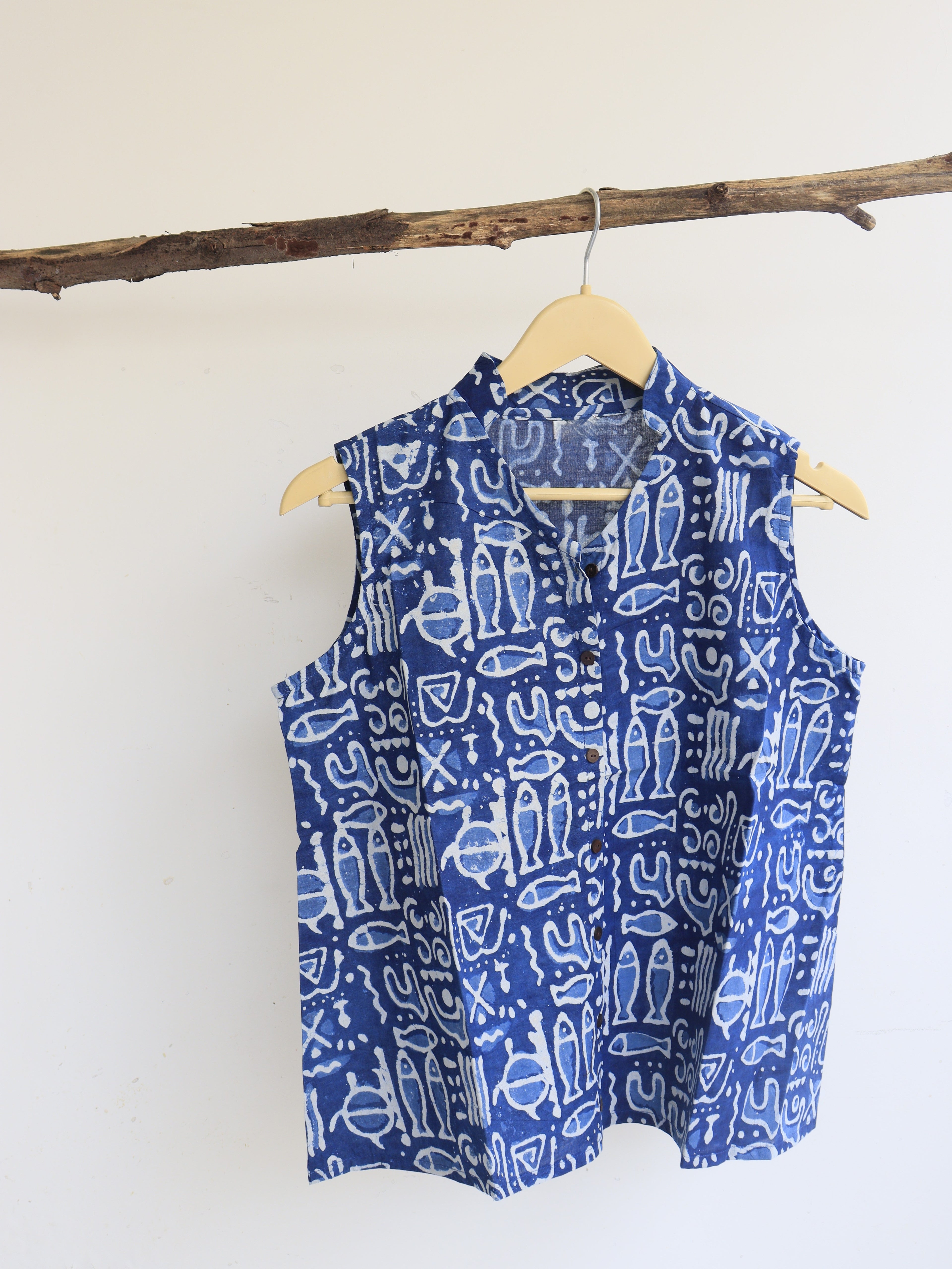 Indigo Fauna Top