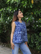 Indigo Fauna Top