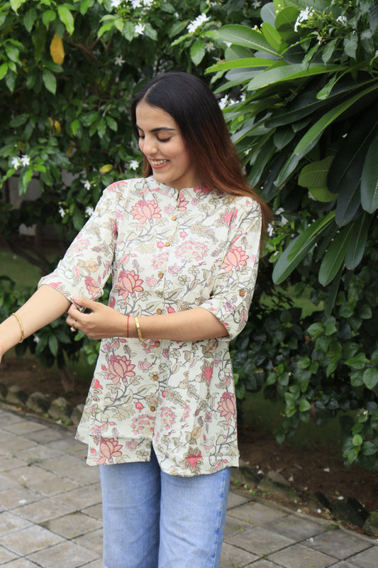 Pista Short Kurta