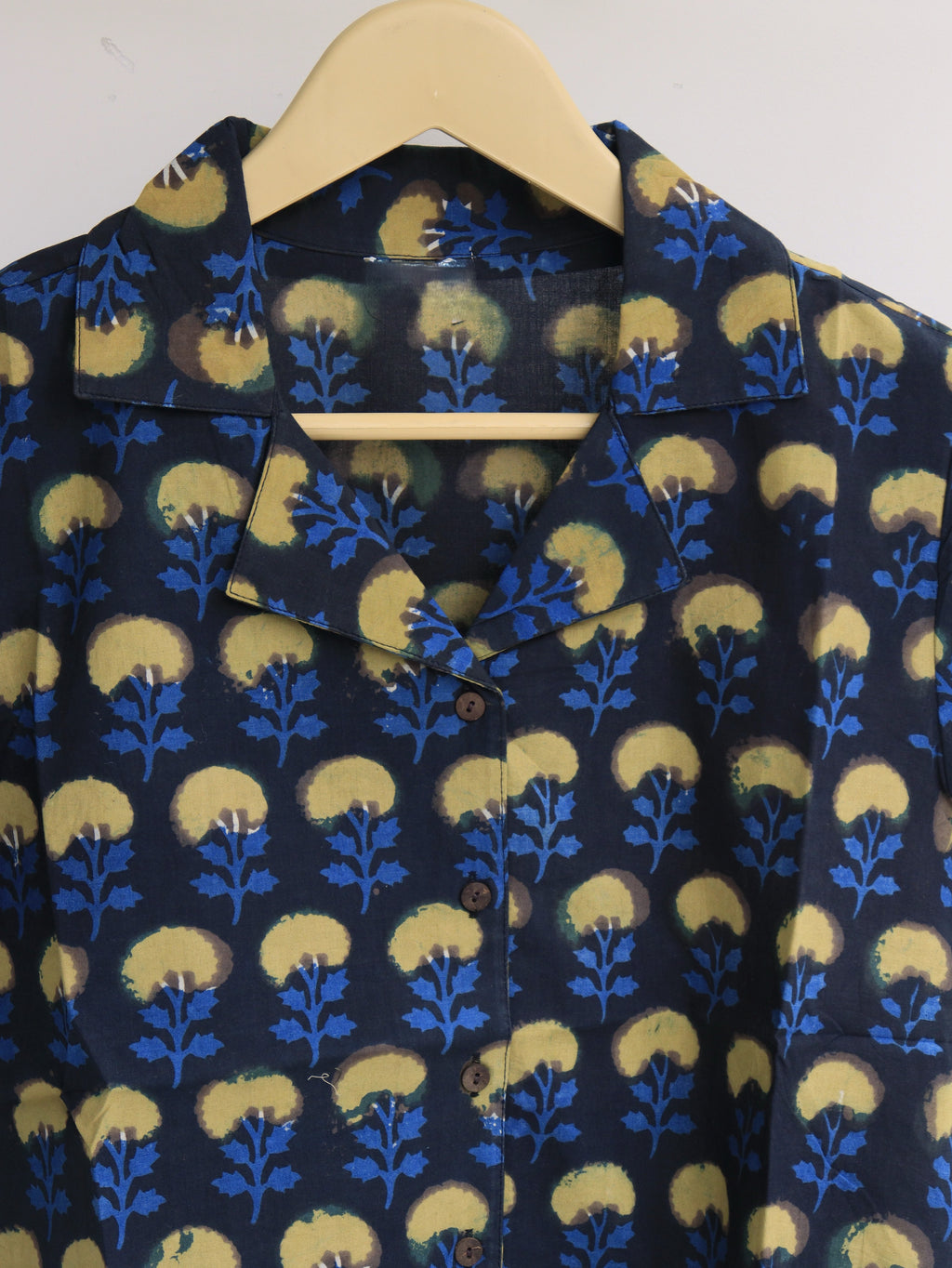 Black Floral Shirt