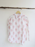 White Floral Shirt
