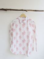 White Floral Shirt