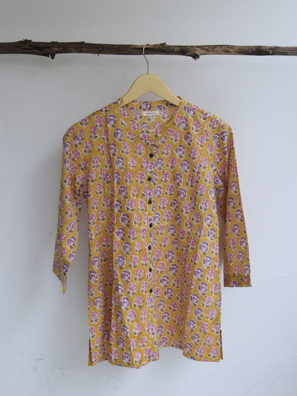 Yellow Floral Top