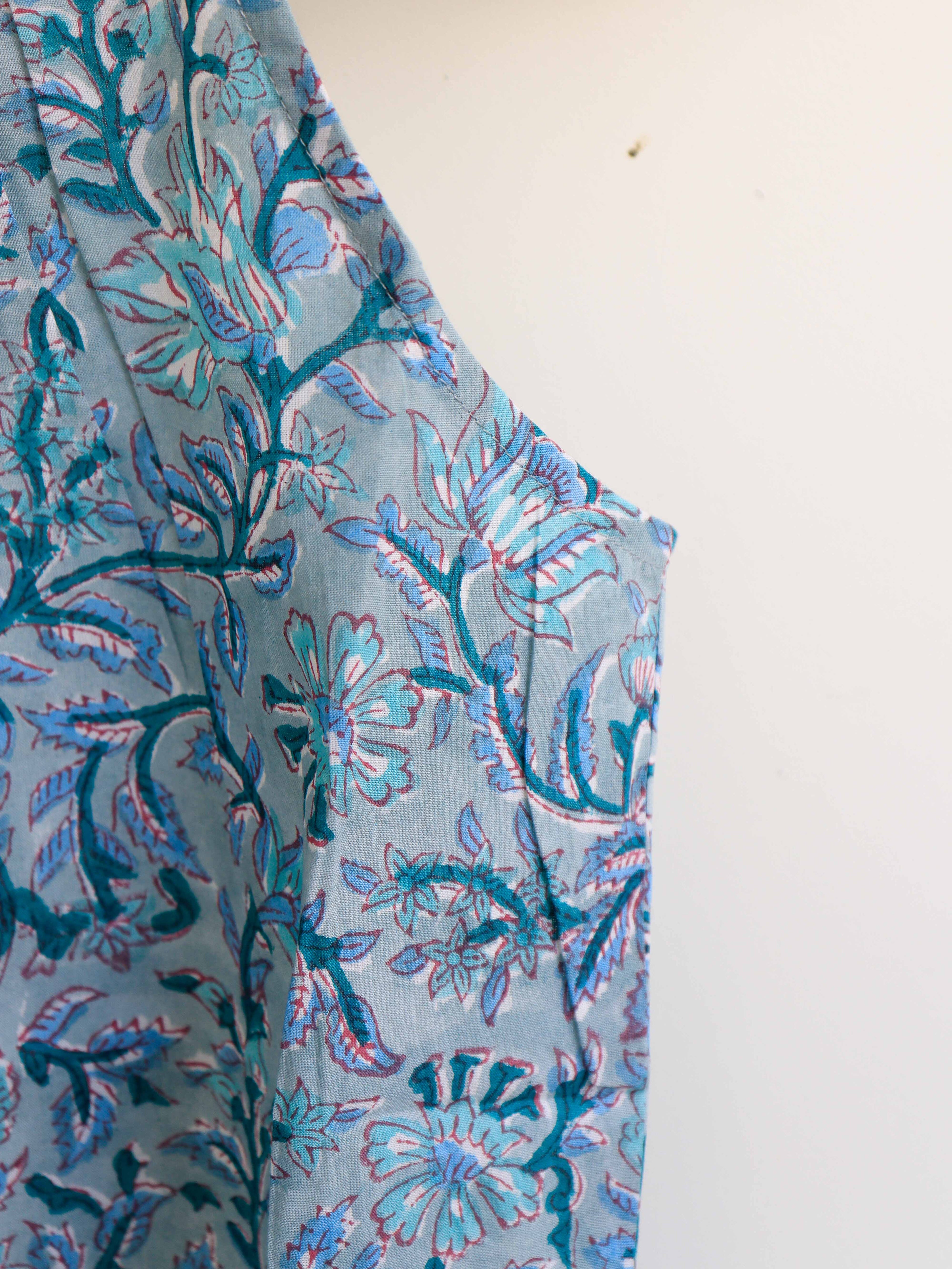 Aqua Halter Neck